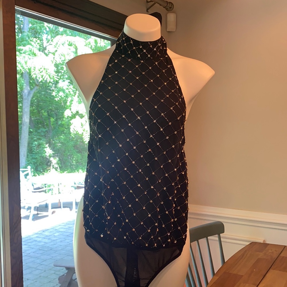 Free People halter Bodysuit
